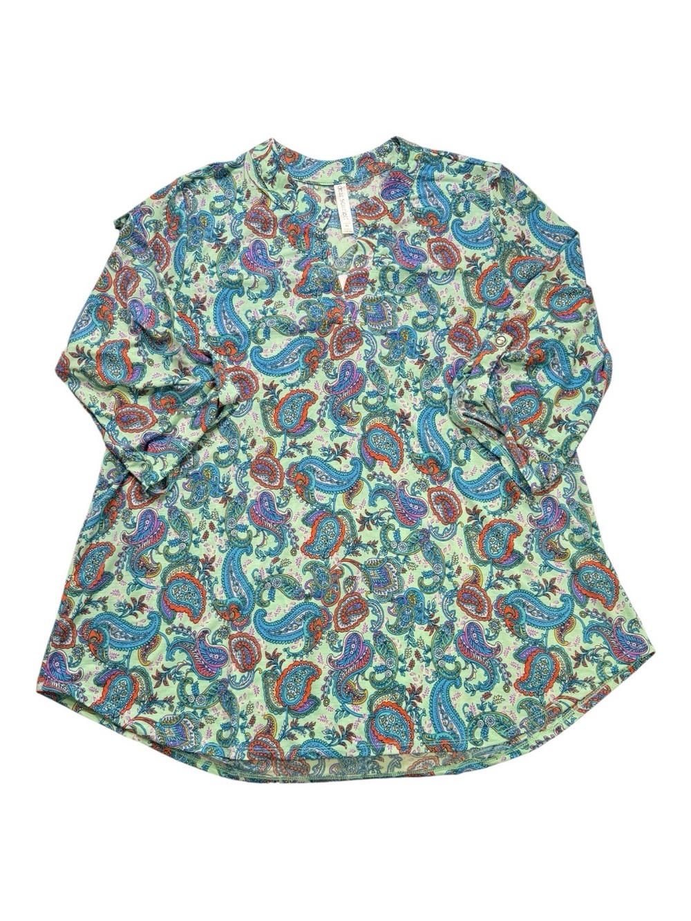 Dear Scarlett Paisley Print Blouse – XL – NWT